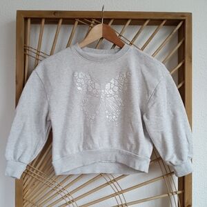 GAP Kid's Butterfly Crew Neck Sweatshirt / Size Small